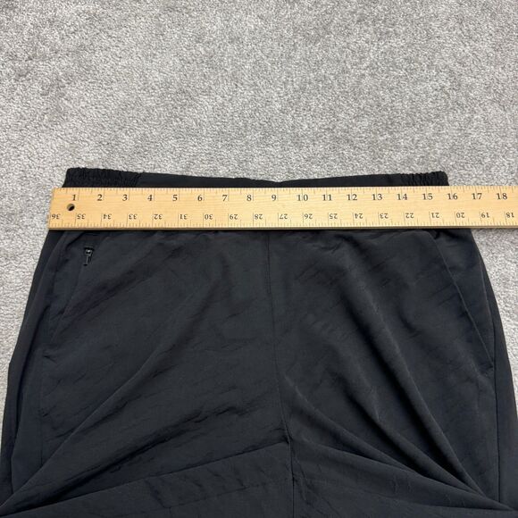 Athleta Brooklyn Jogger Pants Womens 12 Tall Black Zip Pockets Athletic 32x32 - Picture 6 of 16